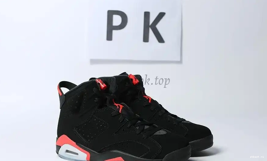 MATERIALS Jordan 2019 TO Infrared 6 SHIP PK Black READY Retro GOD RETAIL 0512